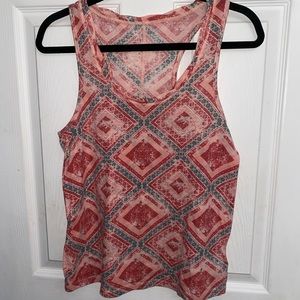 ⭐️3/$20⭐️Urban Outfitters Patterned Racerback Tank